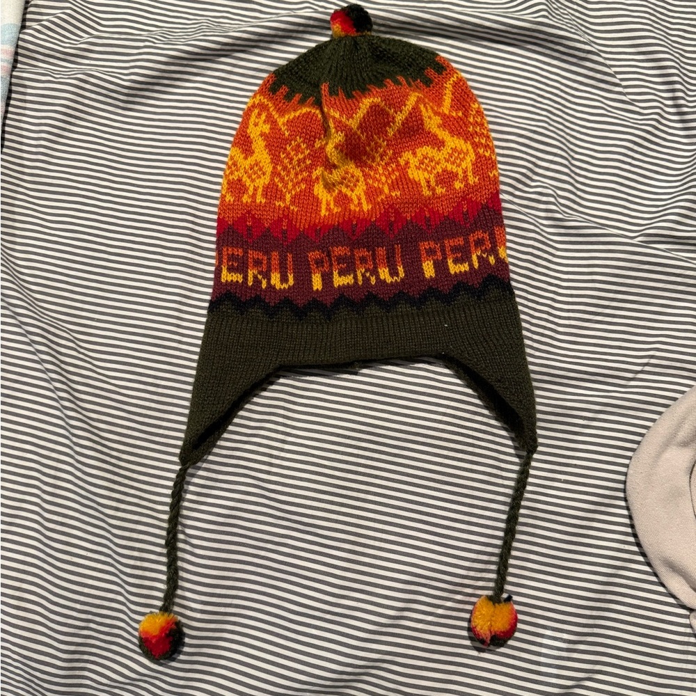 Knit Alpaca Peru Hat